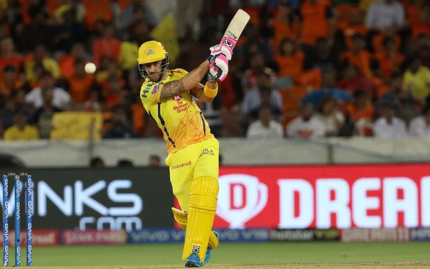 KKR in shock! When Faf du Plessis took CSK beyond 200 with 95* in IPL 2021